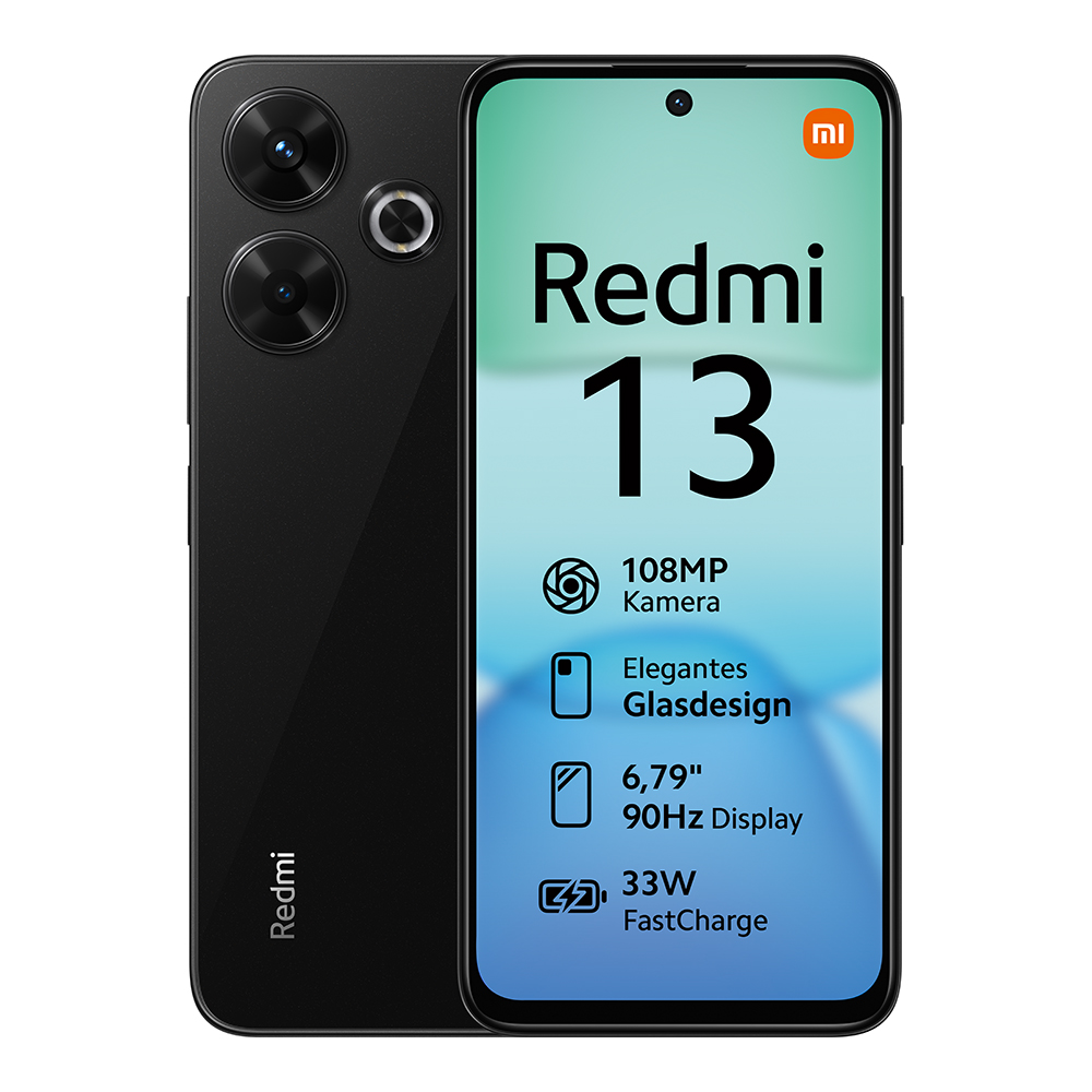 Redmi 13 8GB/256GB Smartphone | Schwarz